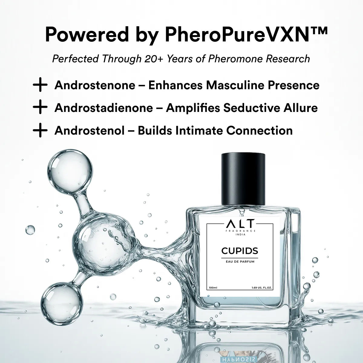 CUPID Pheromone Perfume | Increase Attraction | Seductive Fragrance for Men
