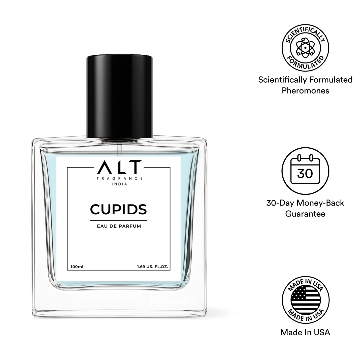 CUPID Pheromone Perfume | Increase Attraction | Seductive Fragrance for Men